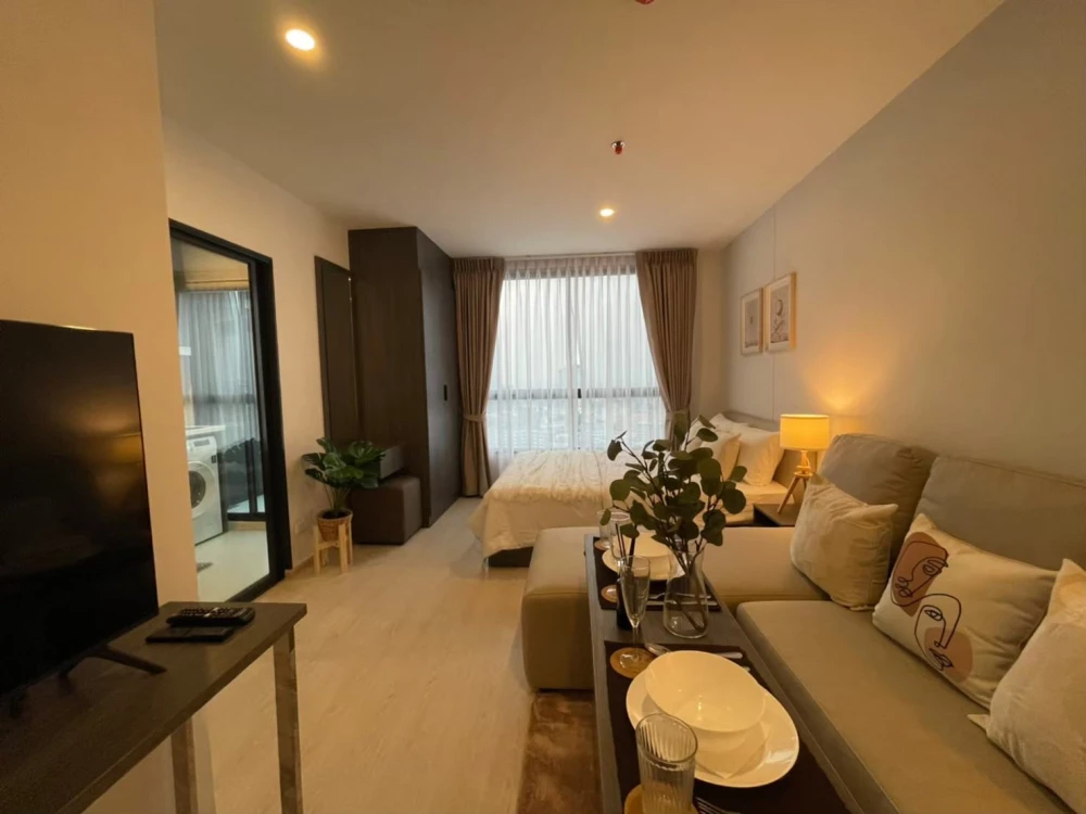 Condo for rent, Elio Del Nest, new room, beautiful, furnished, ready to move in, on the 21st floor, clear view, hurry to reserve before it's gone!!