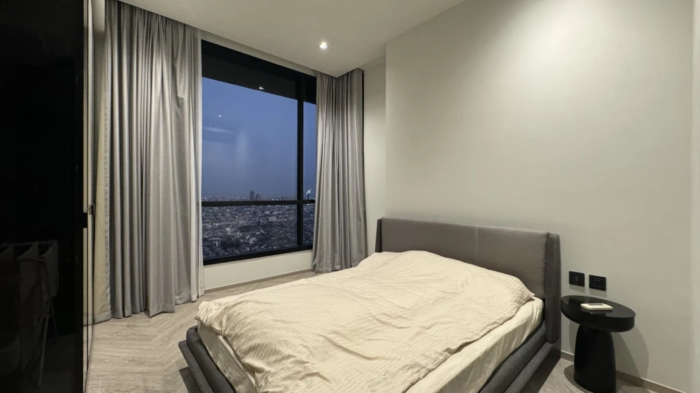Condo for rent, Chapter Charoen Nakhon-Riverside. Fully furnished and electrical appliances. Hurry and reserve now. Hurry.