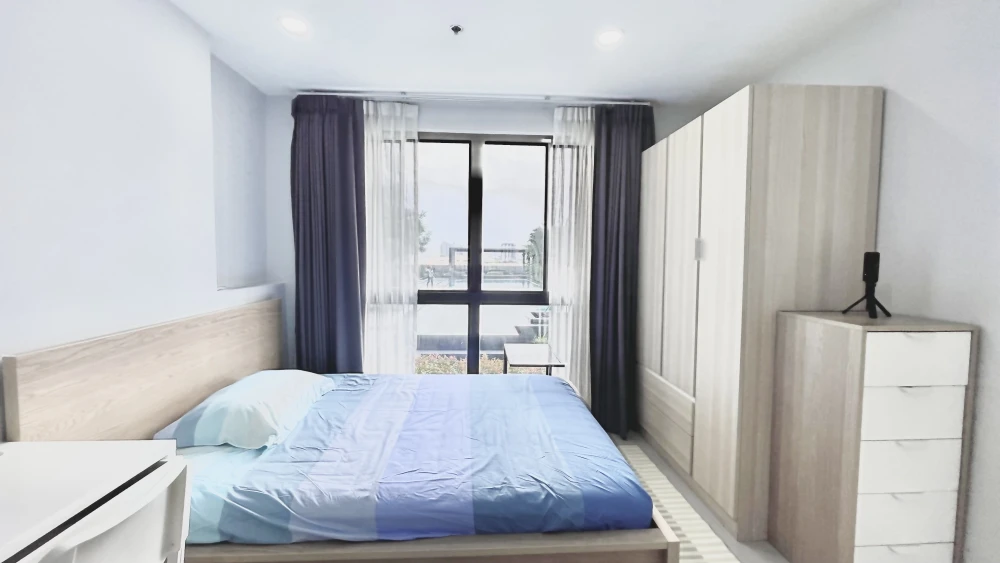 Condo for rent, Ideo Sathorn-Tha Phra, fully furnished, plus a cute price, don't miss it!! Hurry up to reserve now!