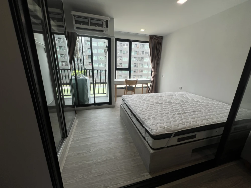 for rent KAVE Seed KASET condo, 1 bedroom, 1 bathroom, 4th floor, pool view, good price, miss it and you will regret it.