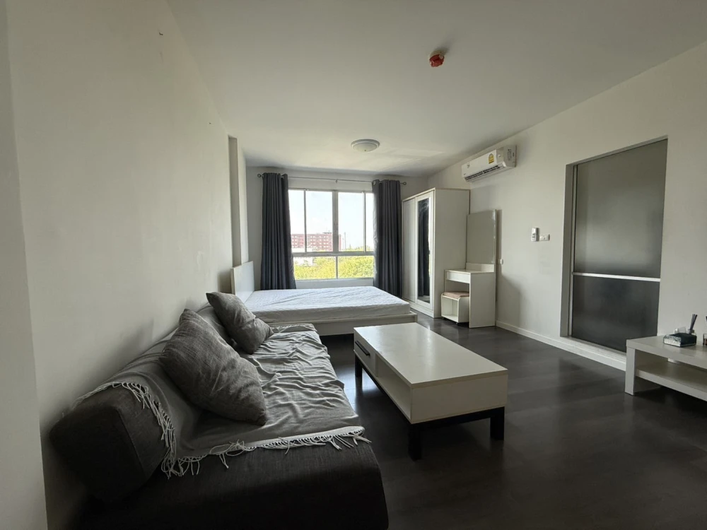 For rent, D Condo Campus Resort, ABAC Bangna, beautiful room, fully furnished, don't wait.