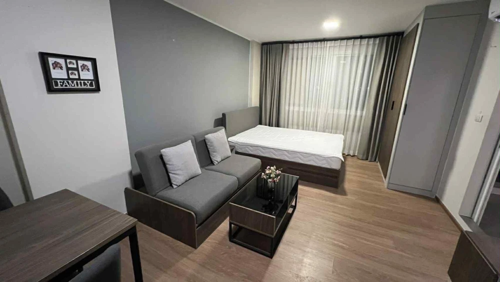 Condo for rent, D Condo Than Charan, nice room, fully furnished, book now! Affordable price. Book now!