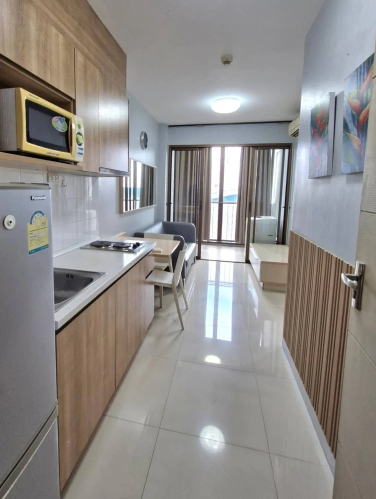 Urgent for rent !! Ideo Mix Condo Sukhumvit 103, good location, convenient transportation, close to Udom Suk BTS, do not delay, book now !!