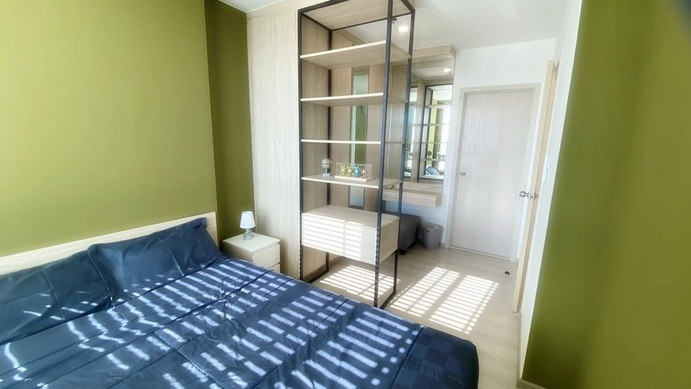 For rent, New Noble Srinakarin-Lasalle, clear view, separating the kitchen Complete electrical appliances. Book now. Hurry up. Don't be late.