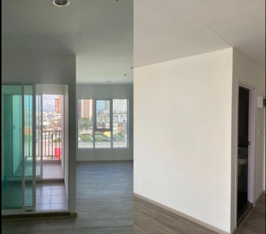 For rent: Regent Home Bangna, 6th floor, not very high, good facilities, interested, reserve now.