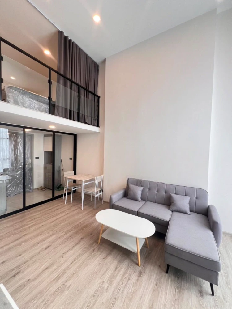 For rent: Origin Plug and Play Sirindhorn Station, 12th floor, duplex room, spacious, comfortable. You will regret it if you miss it.