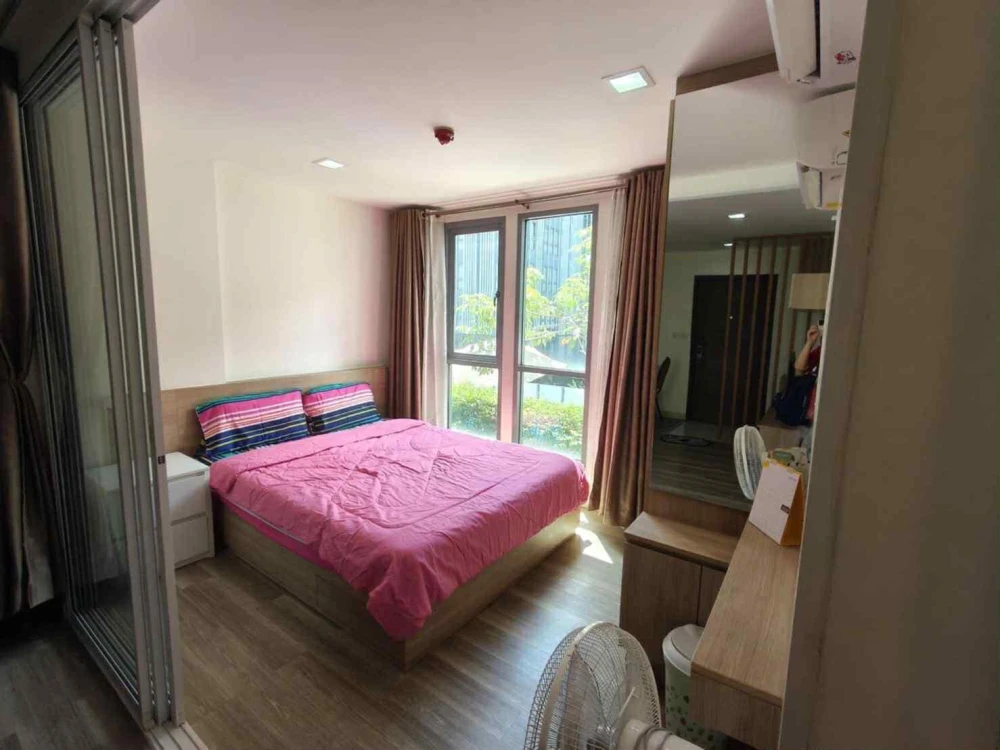For rent!! Condo Monique Sukhumvit 64, 3rd floor, Building B, everything is complete in one place. If you don't book, you'll regret it!!