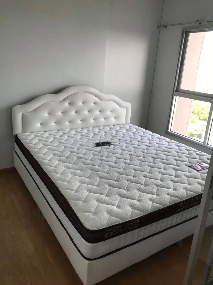 For rent, The Parkland Petchkasem, high floor, clear city view, comfortable room, ready to move in, comfortable sofa, book now.