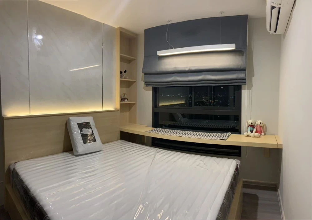 For rent: The Parkland Charan–Pinklao, 19th floor, fully furnished room, move in with your bags immediately, book now