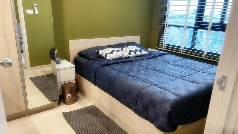For rent!! Condo New Noble Srinakarin-Lasalle, beautiful room, pool view, fully furnished, ready to move in, don't miss it!!