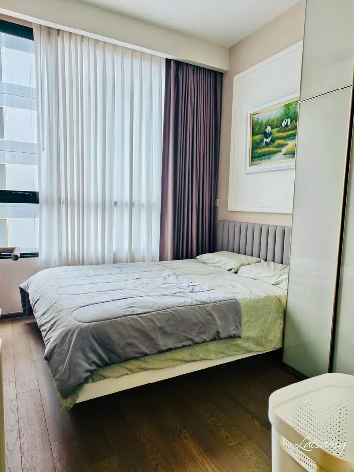 For rent!! Condo Park Origin Phayathai, a new condo in the midst of nature, easy to travel, near the BTS!!