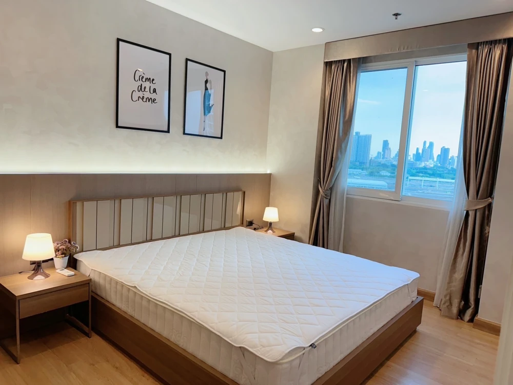 For rent!! Condo Supalai Wellington, 9th floor, Building F, swimming pool and city view, beautiful room, ready to move in, don't miss it!!