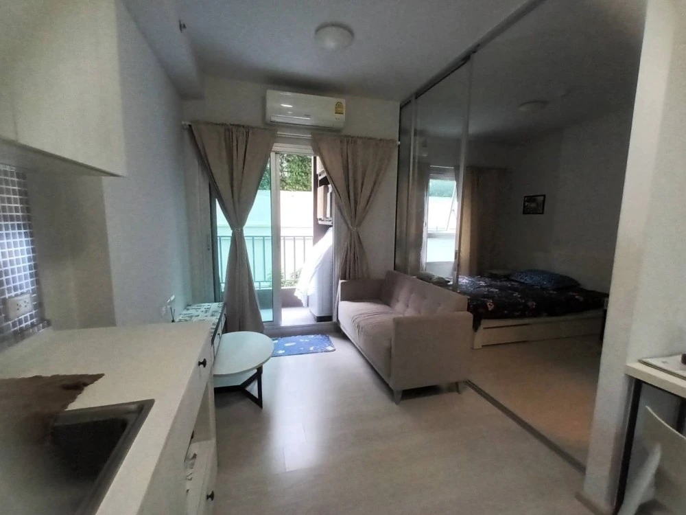 For rent!! Condo Chapter One Shine Bang Pho, 3rd floor, spacious room, beautifully decorated, ready to move in, hurry to move in!!