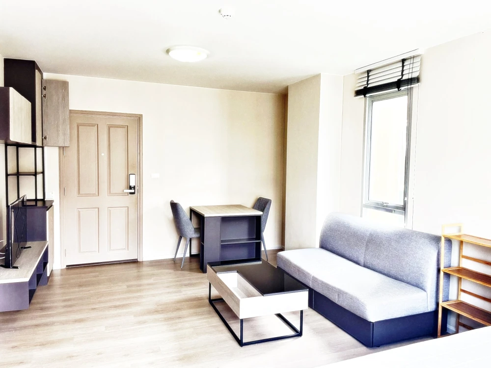 For rent!! D Condo Campus Dome Rangsit, Phase 3, 6th floor, Building B, beautiful room, fully furnished, ready to move in. Reserve now!!