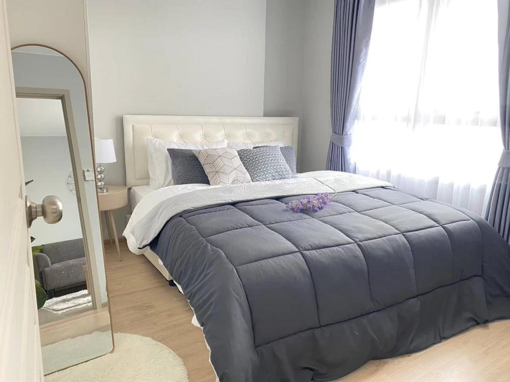 For rent/sale, condo, Rich Park @ Chao Phraya project, beautiful room, ready to move in, complete electrical appliances, complete furniture, book now,