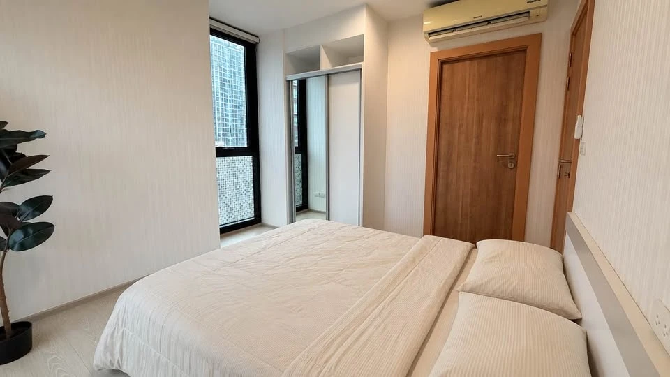Newly Renovated 1-BR Condo for Rent - 14th Floor, Just 150m to MRT Rama 9 | ✨ Condolette Midst Rama 9
