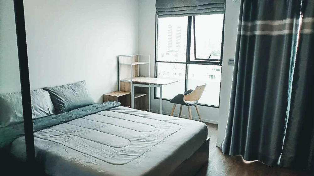 Private Top-Floor Corner Unit for Rent - Tower B, 8th Floor with Iconic Elephant Building View | ✨ Atmoz Ladprao 15