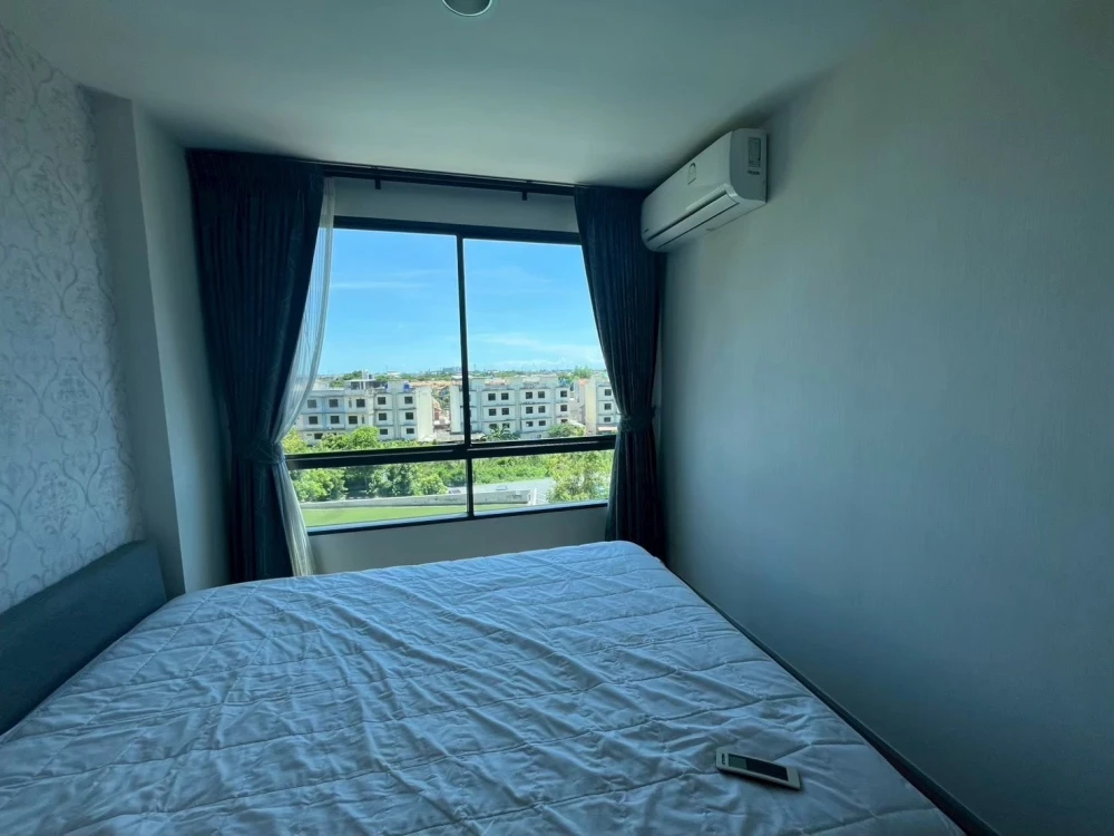 Spacious 1-BR Plus Condo for Rent - 6th Floor, Building A, 35 sq.m. with Resort-Style Common Amenities & Shuttle Service | ✨ Polis Suksawat 64