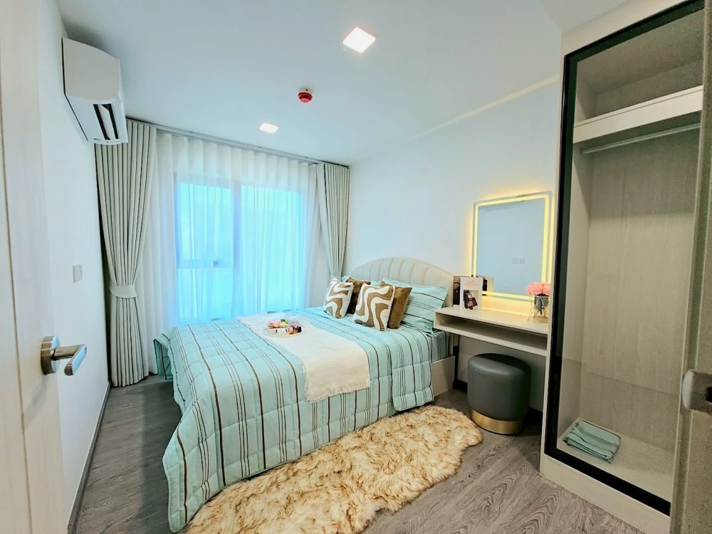 Brand-New 1-BR Extra Condo for Rent - Tower D, 7th Floor with Stunning Pool View Near TU Rangsit | ✨ Kave Wonderland
