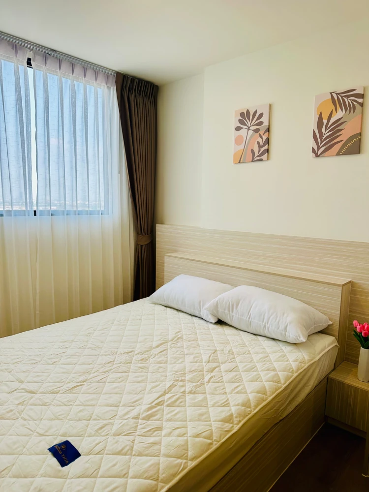 Condo for rent at The Origin Sukhumvit - Phraeksa. Nice unit, fully furnished with appliances. Just bring your belongings and move in! Don't wait!