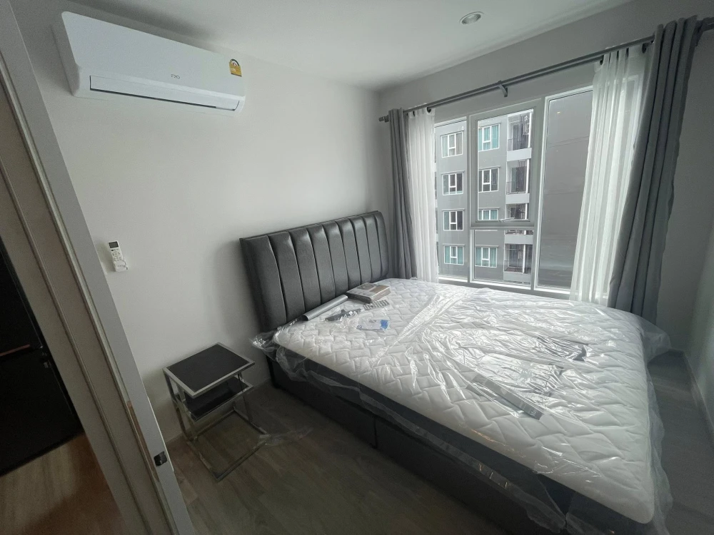 Condo for rent, Regent Home Bangna, well-separated room, 30th floor, high view, complete here, I tell you you must not miss it.