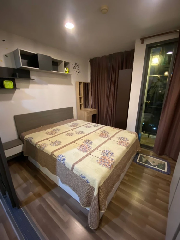 Condo for rent, Living Nest Ramkhamhaeng, nice room, complete furniture, electrical appliances, just come and move in.