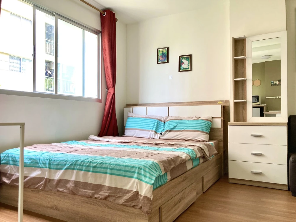 Condo for rent, Lumpini Township, Rangsit, Khlong 1, ready to move in, complete with amenities. Hurry and reserve now, don't miss out!