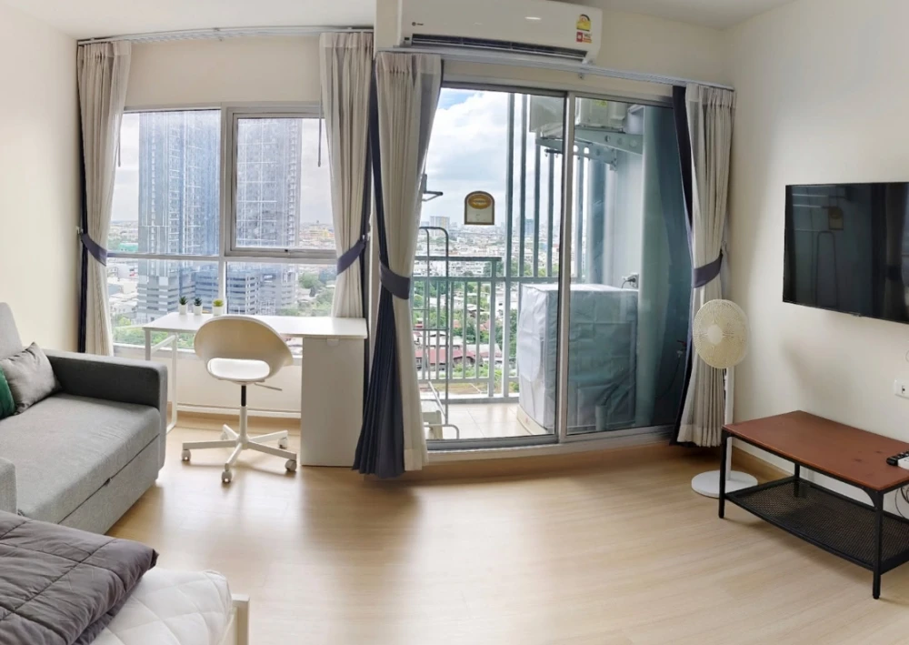 Condo for rent, Supalai Park Talat Phlu Station. Nice room, fully furnished. Everything you need is here. Don't miss out!