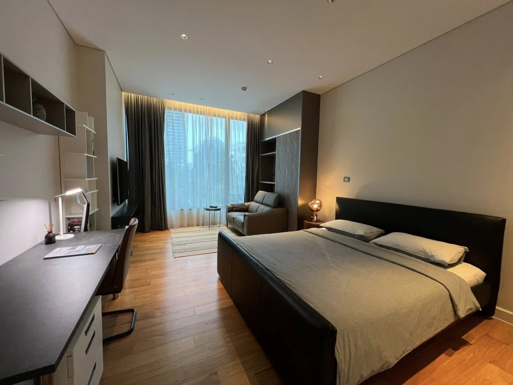 Condo for rent at Sindhorn Residence. A lovely unit with complete amenities. Don't miss out!