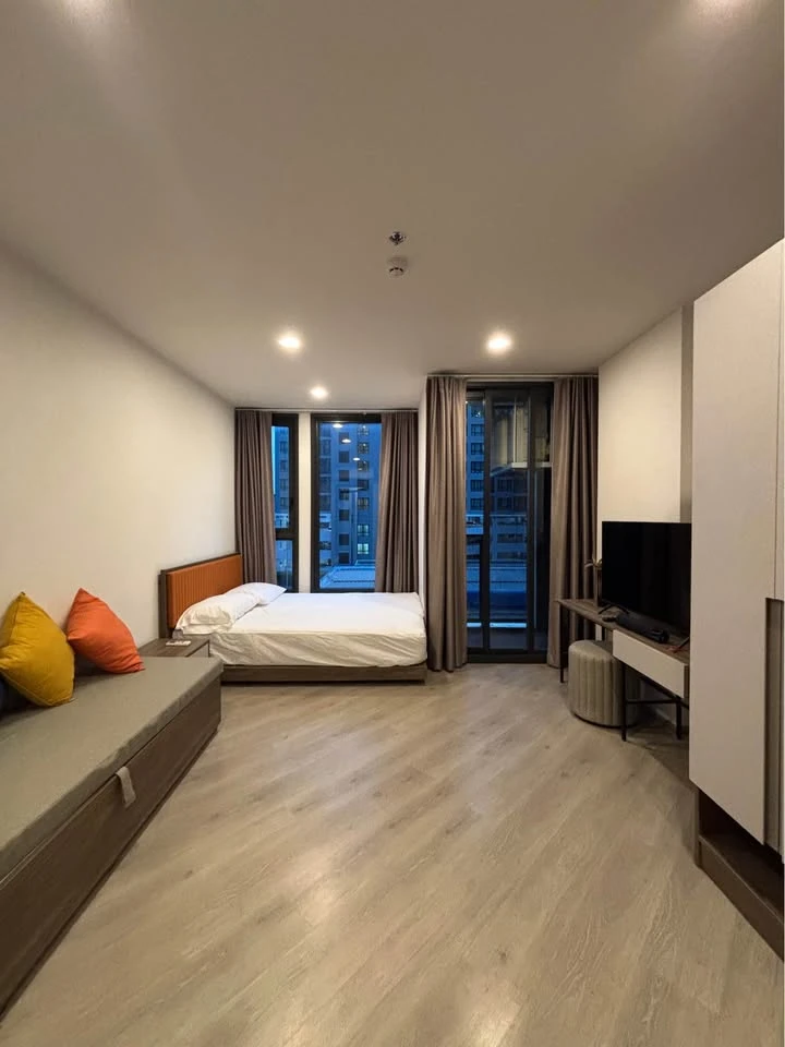 Condo for rent, The Base Saphan Mai, ready to move in, fully equipped with amenities. Come reserve now, don't miss out!