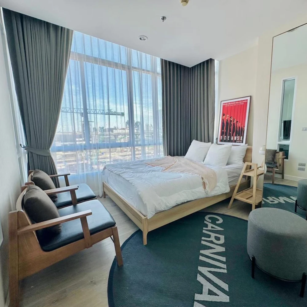 Condo for Rent – The Sky Sukhumvit Near BTS Udomsuk Corner Room