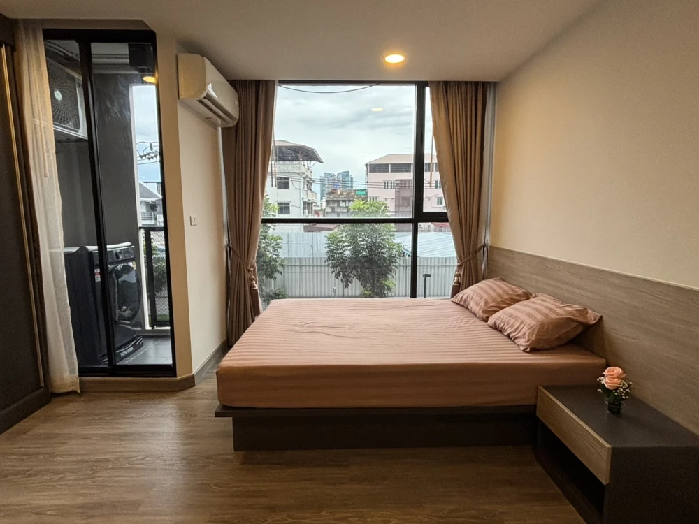 Condo for rent: Flexi Sathorn-Charoen Nakhon, studio room, 3rd floor, not high, comes with complete facilities, book now