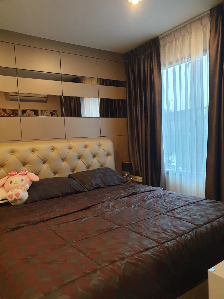 Condo for rent, Life Pinklao, beautifully decorated room, built-in throughout the room. If you don't reserve, I'm telling you, you'll make a huge mist
