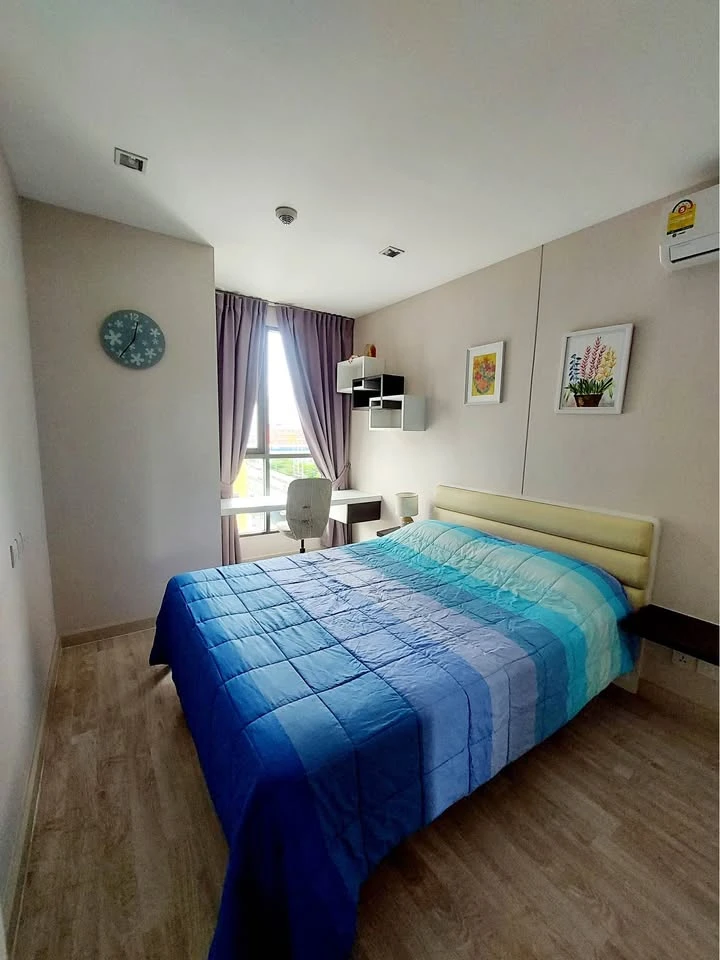 Condo for rent, Ideo Phayathai, spacious room, ready to move in, built-in in the room, just bring your bags and come right away.