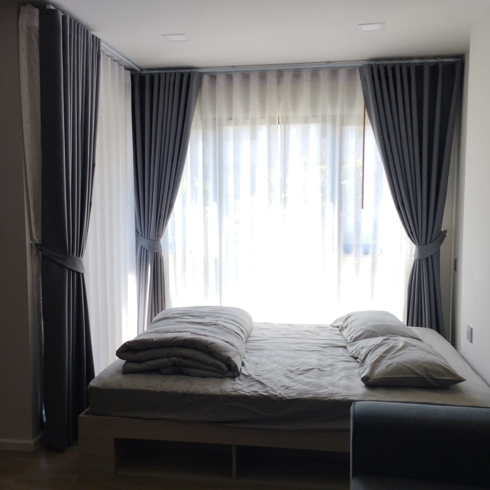 Condo for rent Atmoz flow minburi, nice room, furniture, built-in wardrobe, sliding door, hurry and reserve before you miss out.