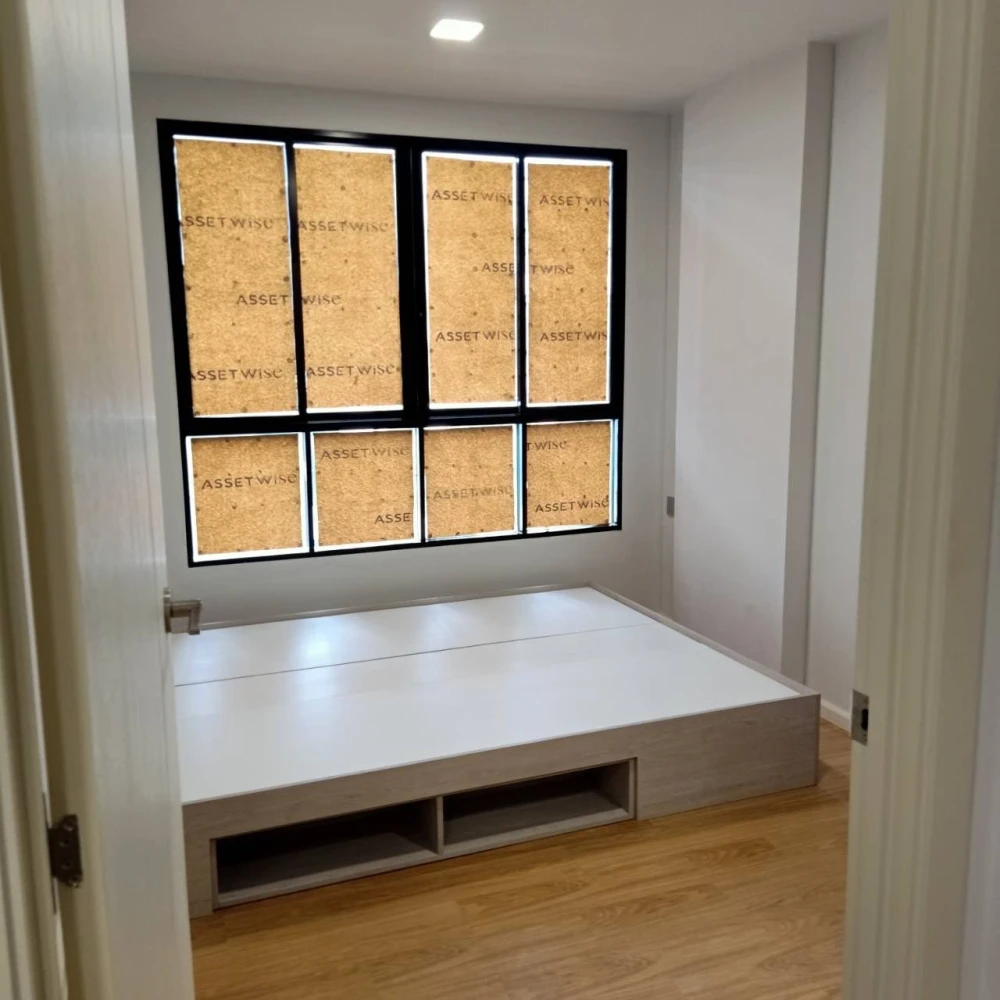 Condo for rent at Atmoz Kanaal Rangsit, separate partitioned unit, 7th floor, pool view. Book now, don't miss out!