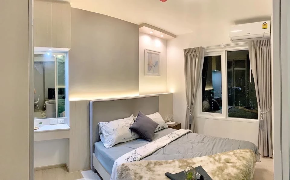 Condo for rent: Chapter One Eco Ratchada-Huai Khwang, nice room, full facilities, hurry and reserve now.
