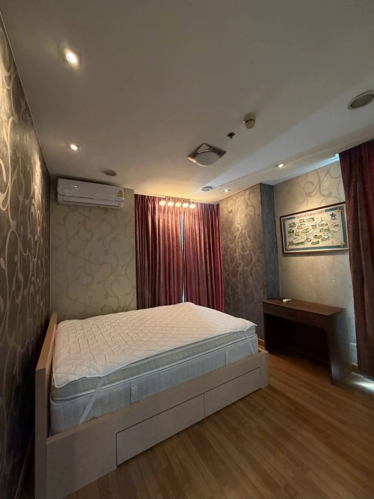 Condo for rent, IDEO Mix Sukhumvit 103, corner unit, not adjacent to any other unit, receives breeze from two sides, built-in decoration, fully furnis