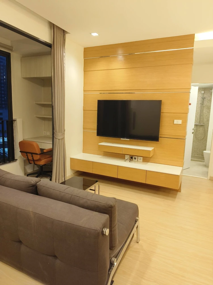 Condo for rent at Ideo Mobi Sathorn. Ready to move in, fully furnished, great price. Book now, don't miss out!