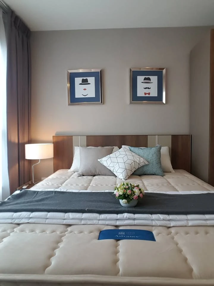 For rent!! Condo Life Sukhumvit 48, beautiful room, very livable, decorated with luxurious built-in furniture, very livable, complete with electrical