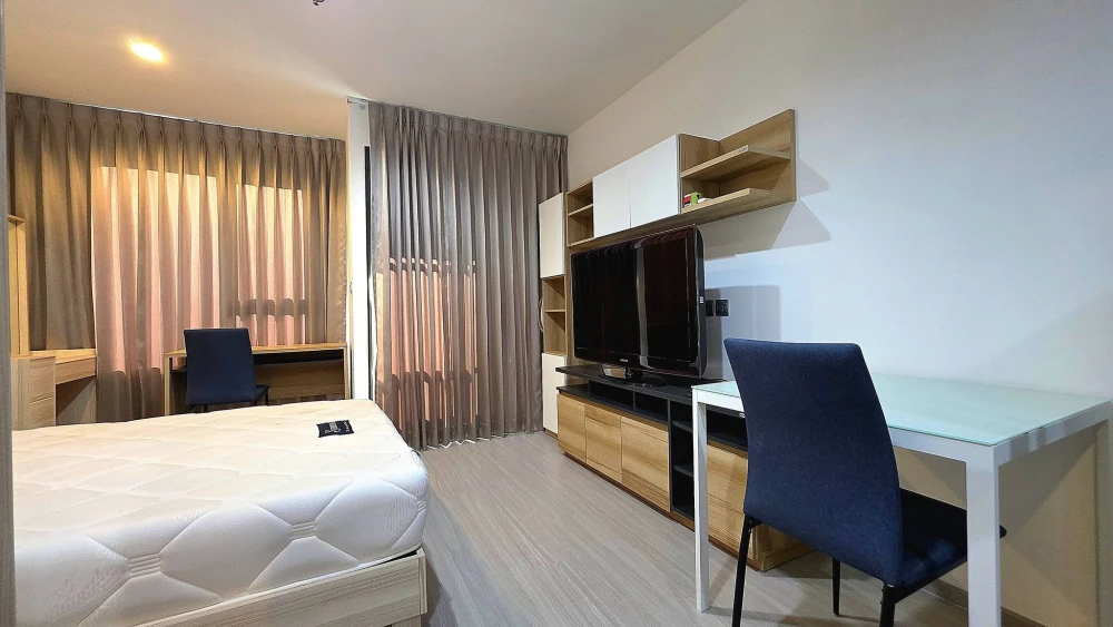 Condo for rent at Life Ladprao, ready to move in, 23rd floor with high floor view, fully furnished. Book now! Don't miss out!