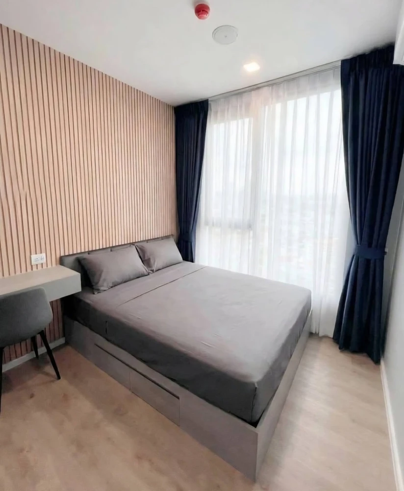 Condo for rent at Modiz Rhyme Ramkhamhaeng. Lovely unit on the 16th floor with a beautiful, open view—no buildings blocking the sightline. Book it now