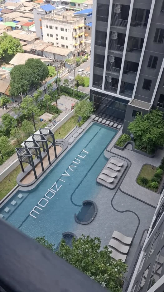Condo for rent at MODIZ Vault Kaset-Sripatum. Ready to move in, fully furnished. Book now, don't miss out!