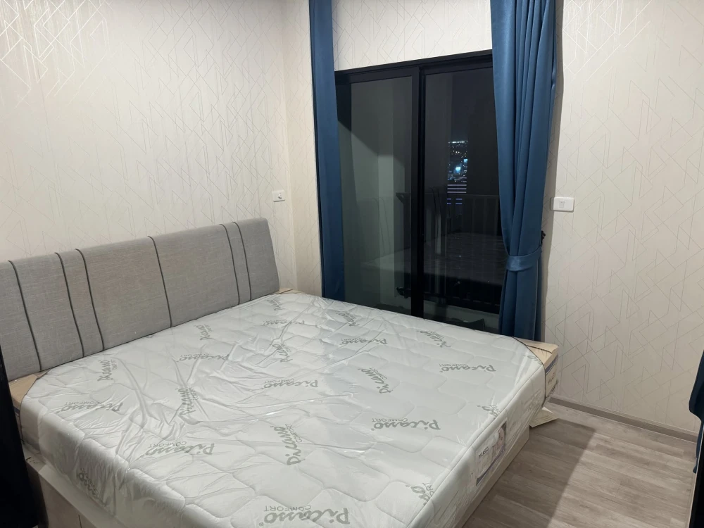 Condo for rent, Niche MONO Mega Space Bang Na, room ready to move in. Complete with beautiful and convenient amenities. Book now.