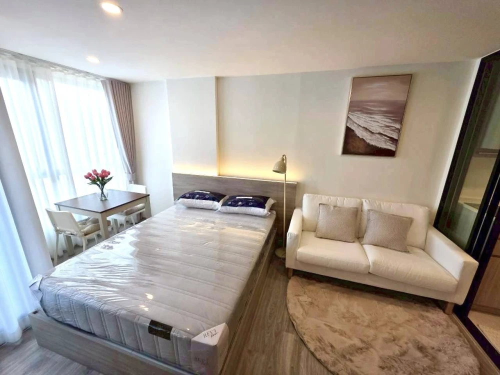 Condo for rent at Origin Play Sri Udom Station. Ready to move in, fully furnished with appliances. Affordable price. Book now!