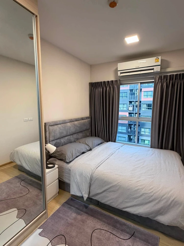 Condo for rent: Plum Condo Rangsit Fresh. Ready to move in, fully furnished with appliances. Just bring your suitcase!