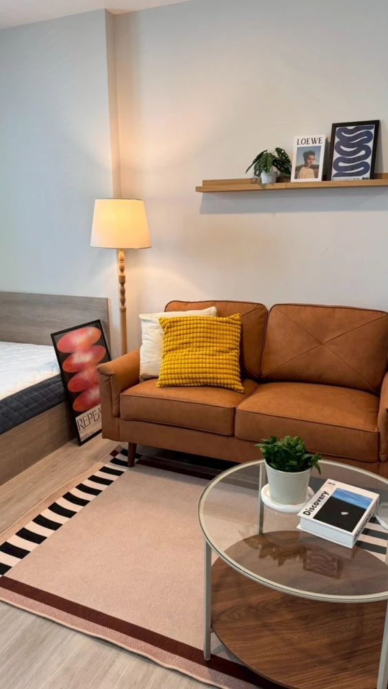 Condo for rent: QUINTARA MHy'GEN RATCHADA - HUAI KHWANG. Studio room, fully furnished, ready to move in. Book now!