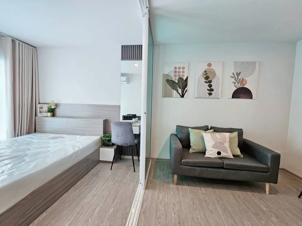 Condo for rent at Regent Home Bangna. Ready to move in, fully furnished. Book today! Don't miss out!