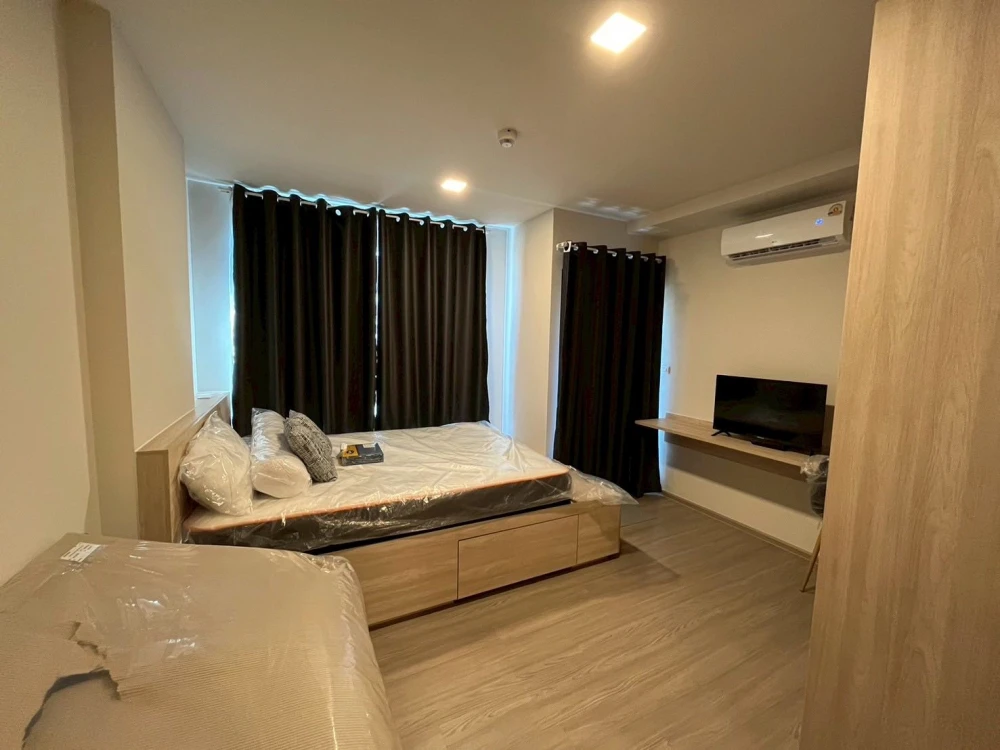 Condo for rent at The Muve Bangkhae. Ready to move in, fully furnished. Just bring your luggage and move in!