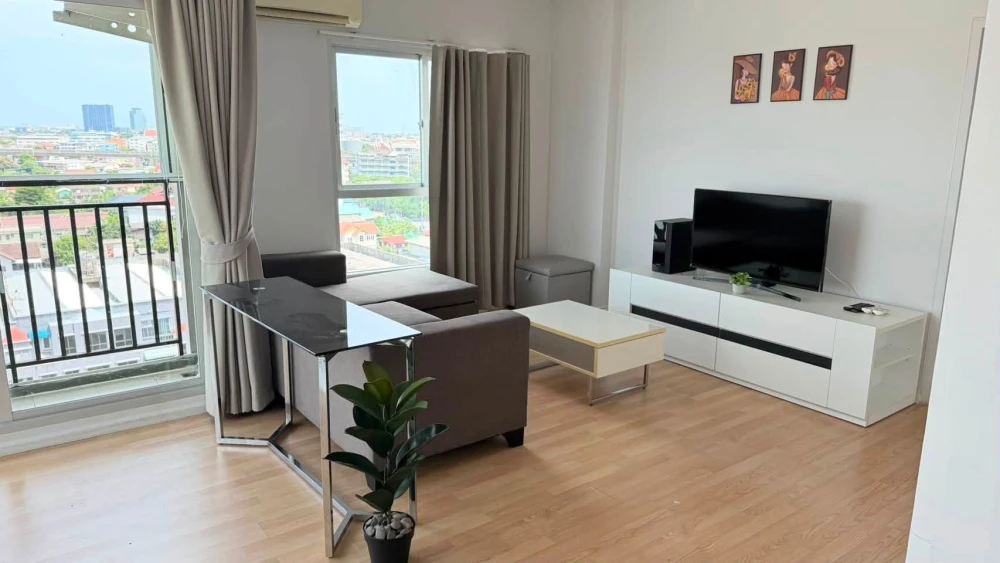 Condo for rent at The Parkland Lite Sukhumvit-Paknam. Spacious rooms with ample living space at a great price. Book now!